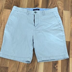 Tommy Hilfiger Men's Gray Flat Front Shorts